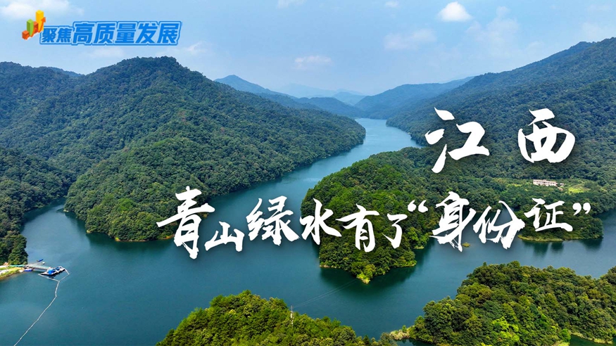聚焦高质量发展丨江西：青山绿水有了“身份证”